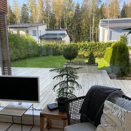 Moderni Talo, 4 Mh, Sauna, Piha Appartamento *